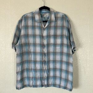 Tommy Bahama Linen Button Down Shirt, XL